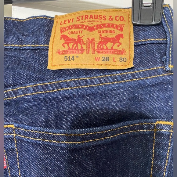 Levi’s 514 Men's Blue Jeans W28 L30 - Picture 3 of 7